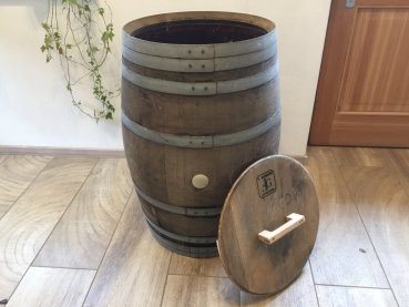 Preview: Holzfass 225 Liter medium, Wasserfass
